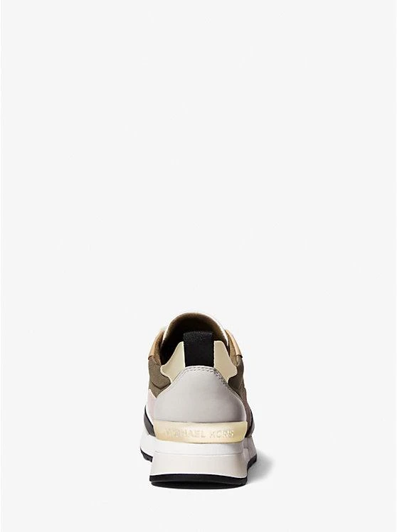 商品Michael Kors|Allie Stride Mixed-Media Trainer,价格¥447,第3张图片详细描述