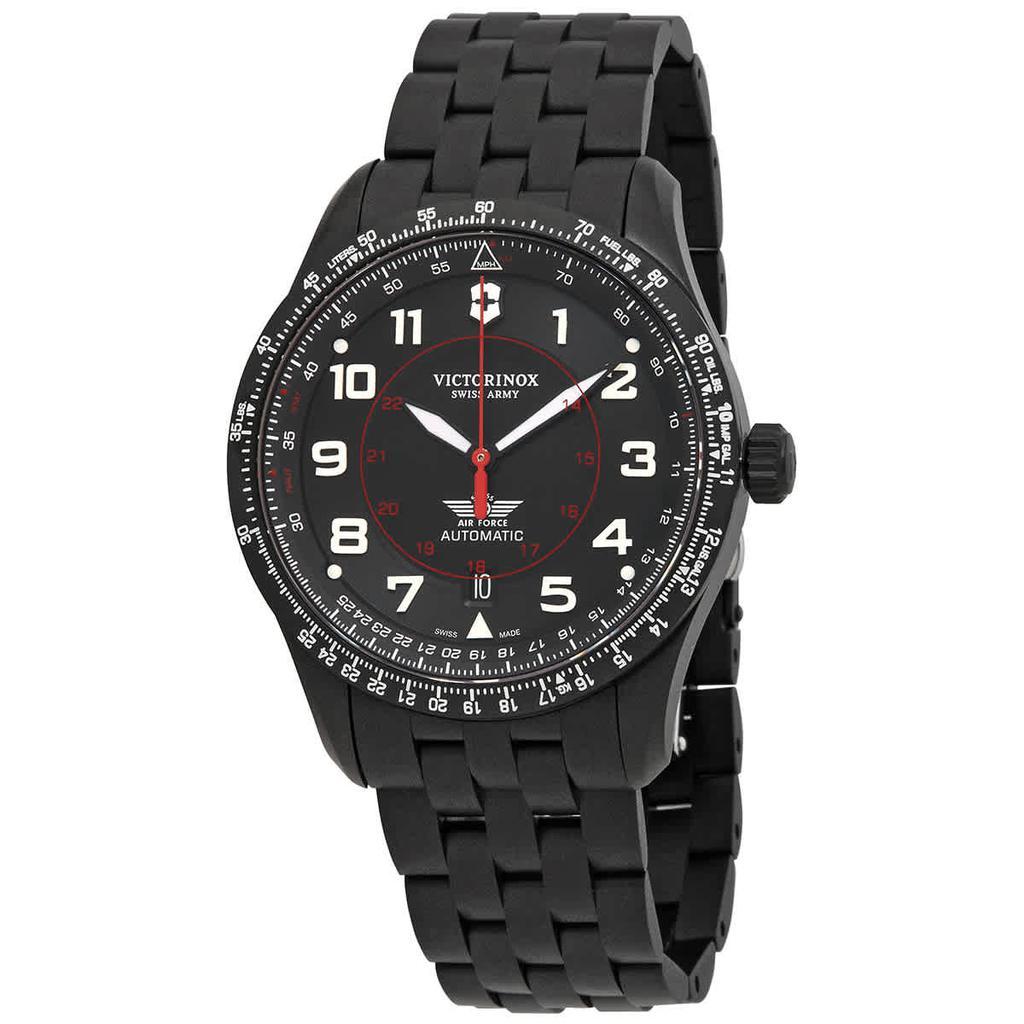 商品Victorinox|Victorinox Airboss Automatic Black Dial Mens Watch 241974,价格¥4915,第1张图片