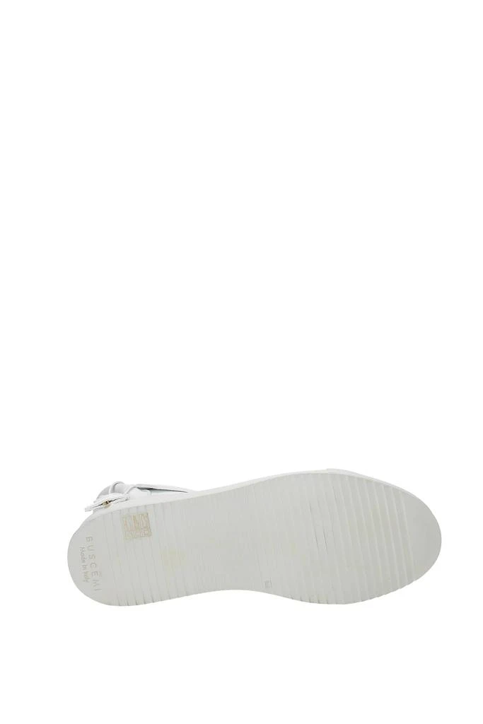 商品BUSCEMI|Sneakers Leather White,价格¥2770,第5张图片详细描述