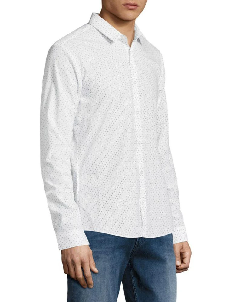 商品Hugo Boss|Arrow Print Slim-Fit Shirt,价格¥685,第3张图片详细描述