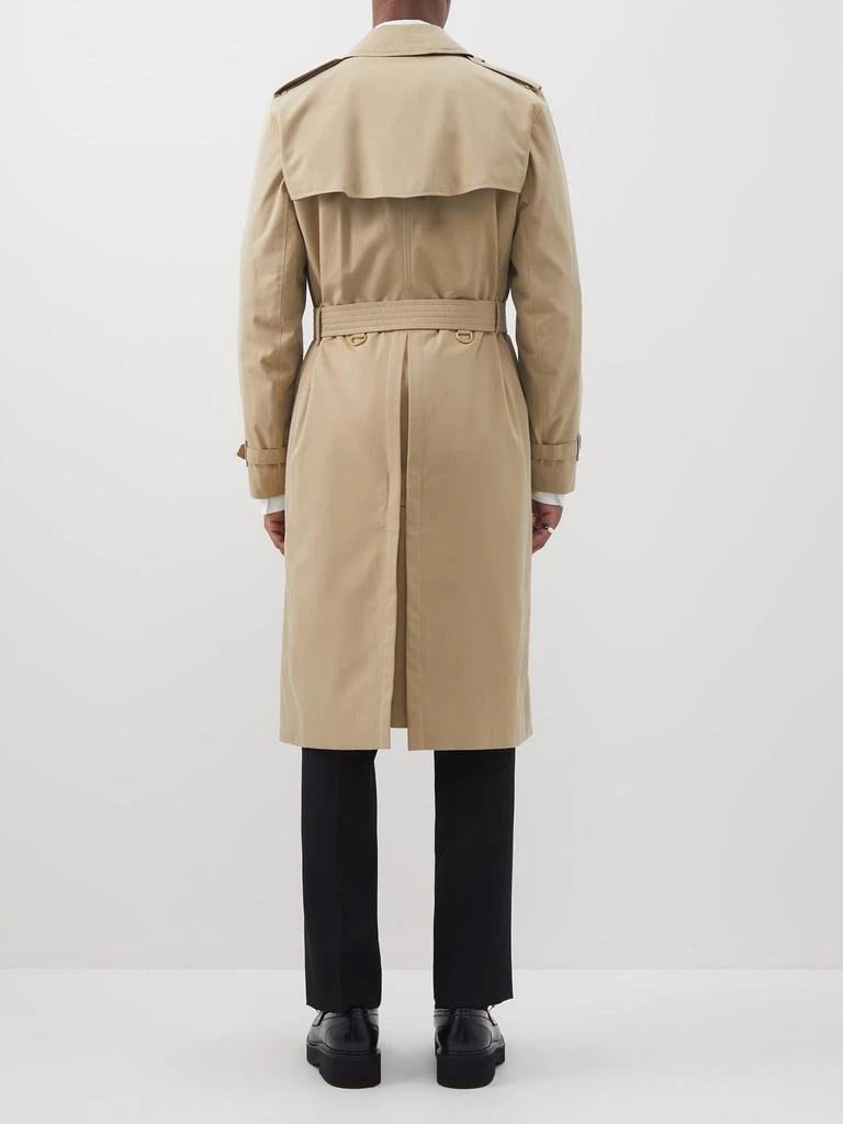 商品Burberry|Kensington cotton-gabardine trench coat,价格¥16843,第5张图片详细描述