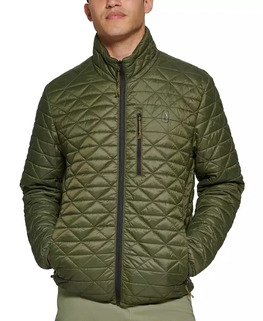 商品BASS OUTDOOR|Men's Delta Diamond Quilted Packable Puffer Jacket,价格¥392,第3张图片详细描述