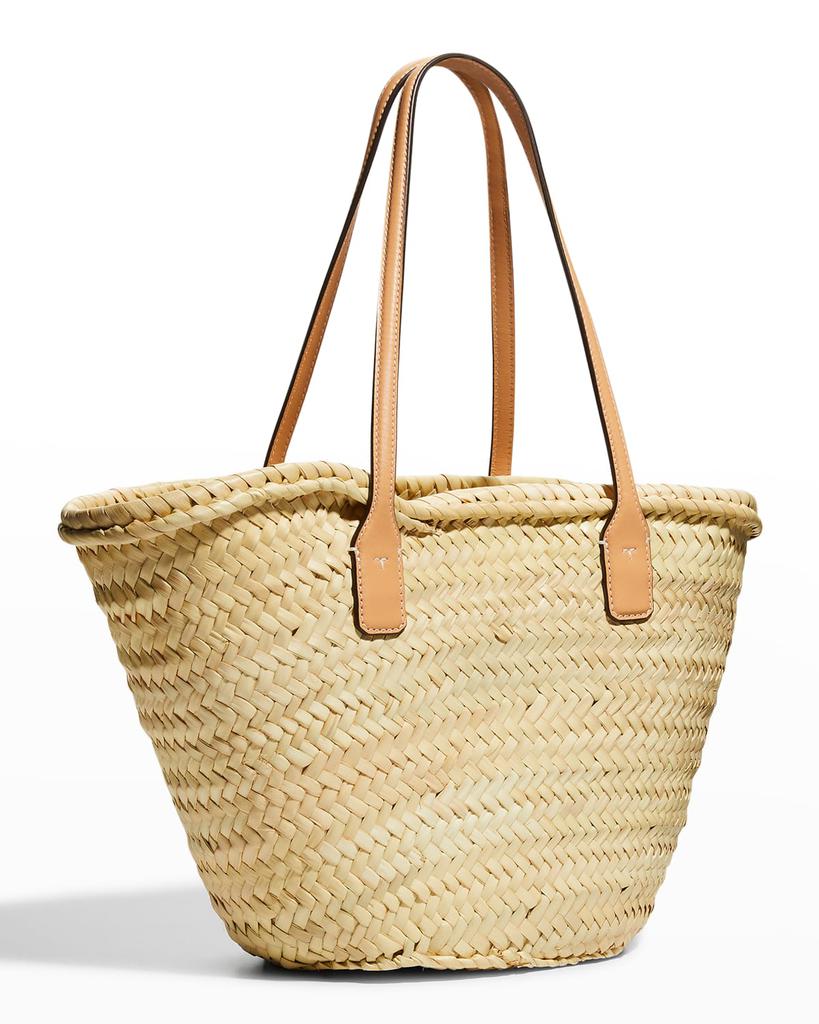 Ella Straw Basket Tote Bag商品第4张图片规格展示