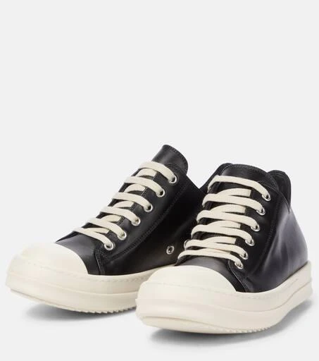 商品Rick Owens|Phlegethon leather sneakers,价格¥6860,第5张图片详细描述