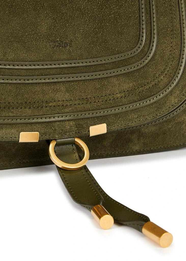 商品Chloé|Marcie medium suede shoulder bag,价格¥12343,第3张图片详细描述