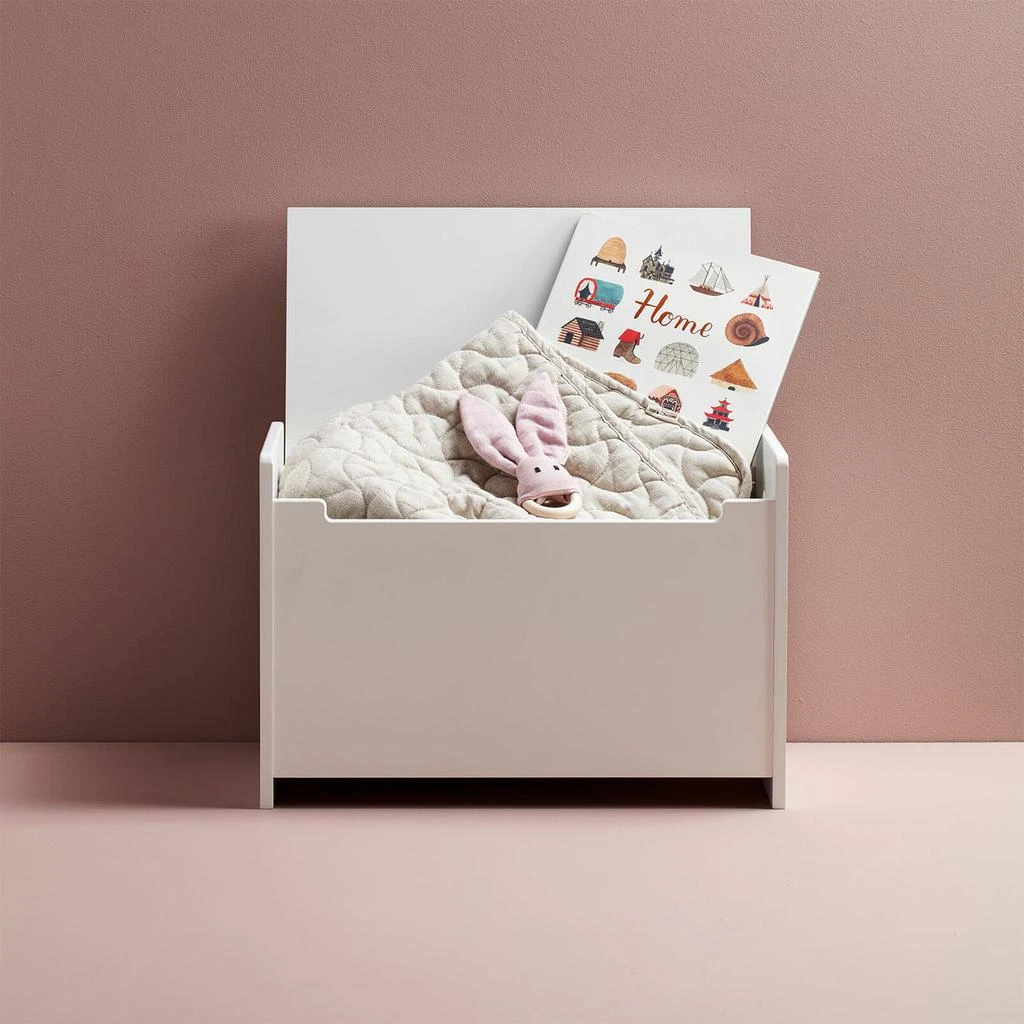 商品Kids Concept|Kids Concept Star Toy Chest - White,价格¥868,第2张图片详细描述