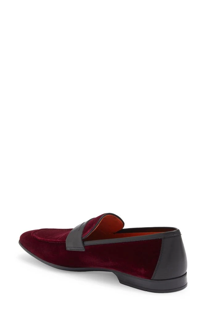 商品Magnanni|Vale Velvet Penny Loafer,价格¥999,第2张图片详细描述