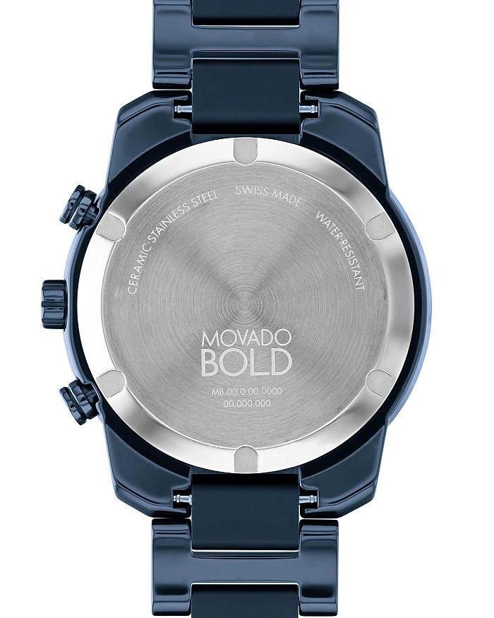 商品Movado|BOLD Verso Chronograph, 44mm,价格¥8928,第3张图片详细描述