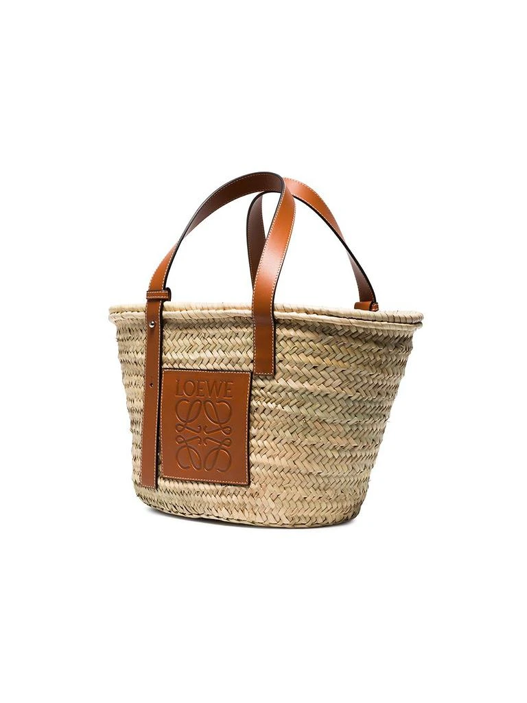 商品Loewe|LOEWE - Basket Raffia And Leather Tote Bag,价格¥4905,第4张图片详细描述