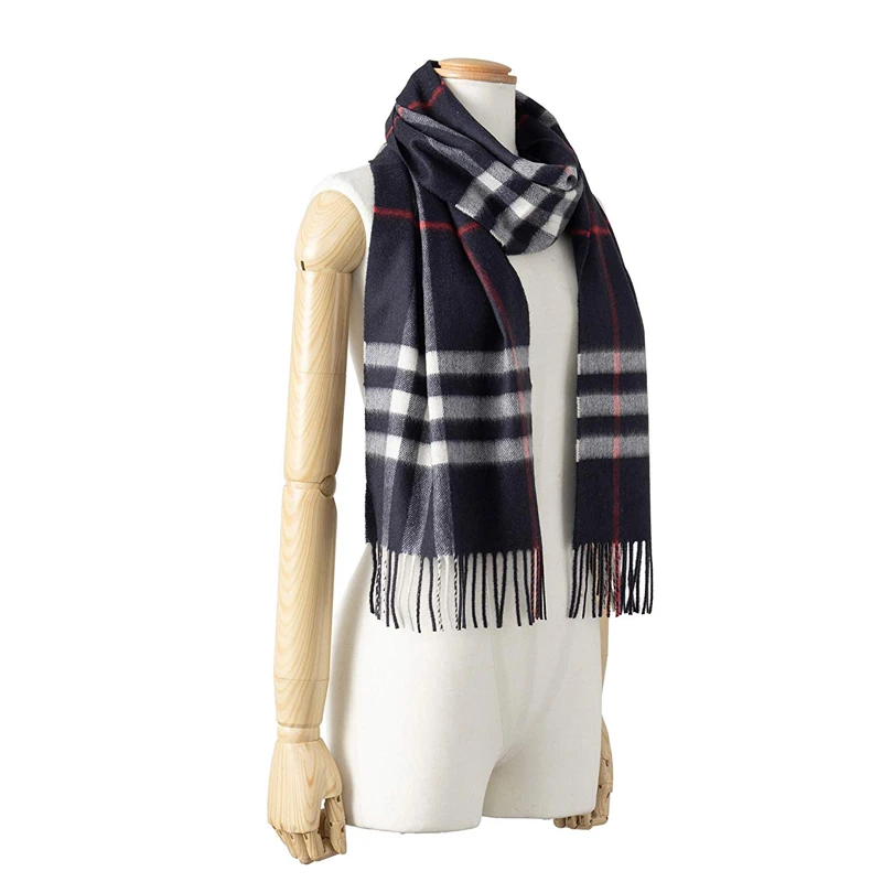 BURBERRY 蓝色男士围巾 8015542 商品
