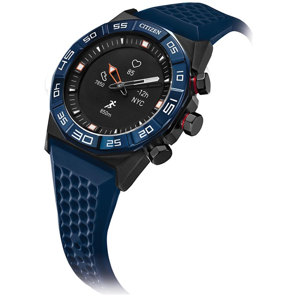 Men's CZ Smart Hybrid HR Blue Strap Smart Watch 44mm商品第4张图片规格展示