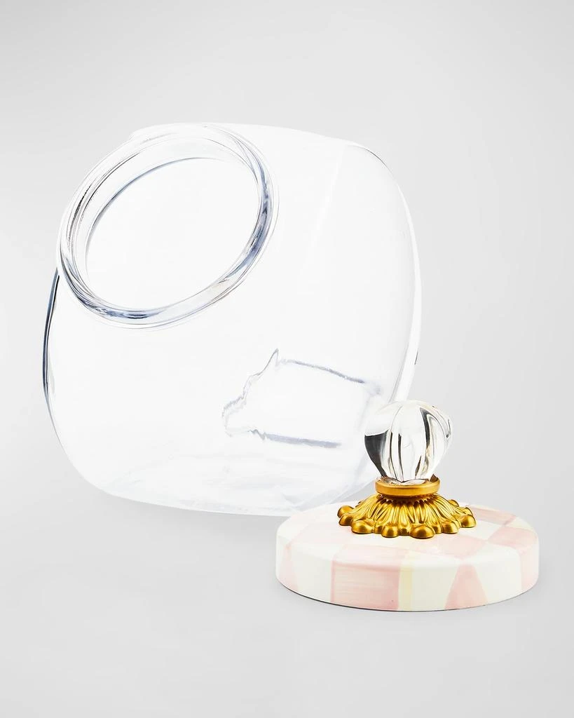 商品MacKenzie-Childs|Sweets Jar with Rosy Check Lid,价格¥512,第2张图片详细描述