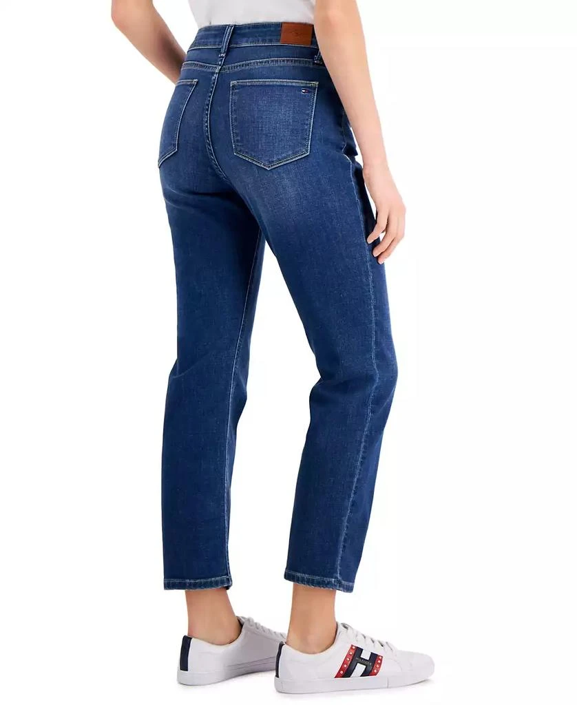 商品Tommy Hilfiger|Women's Tribeca TH Flex Straight Leg Ankle Jeans,价格¥324,第2张图片详细描述