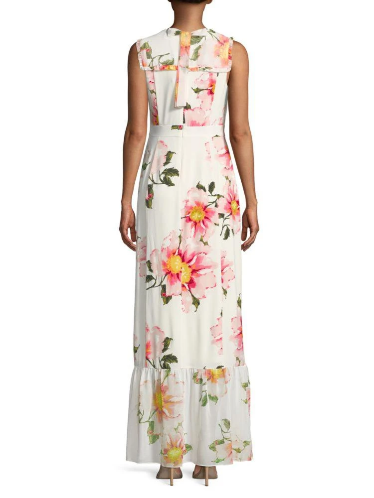 商品Karl Lagerfeld Paris|Floral Sleeveless Maxi Dress,价格¥487,第2张图片详细描述