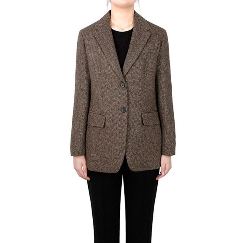 商品Weekend Max Mara|GRAMMO女士棕色西装外套【香港仓极速发货】,价格¥3306,第1张图片