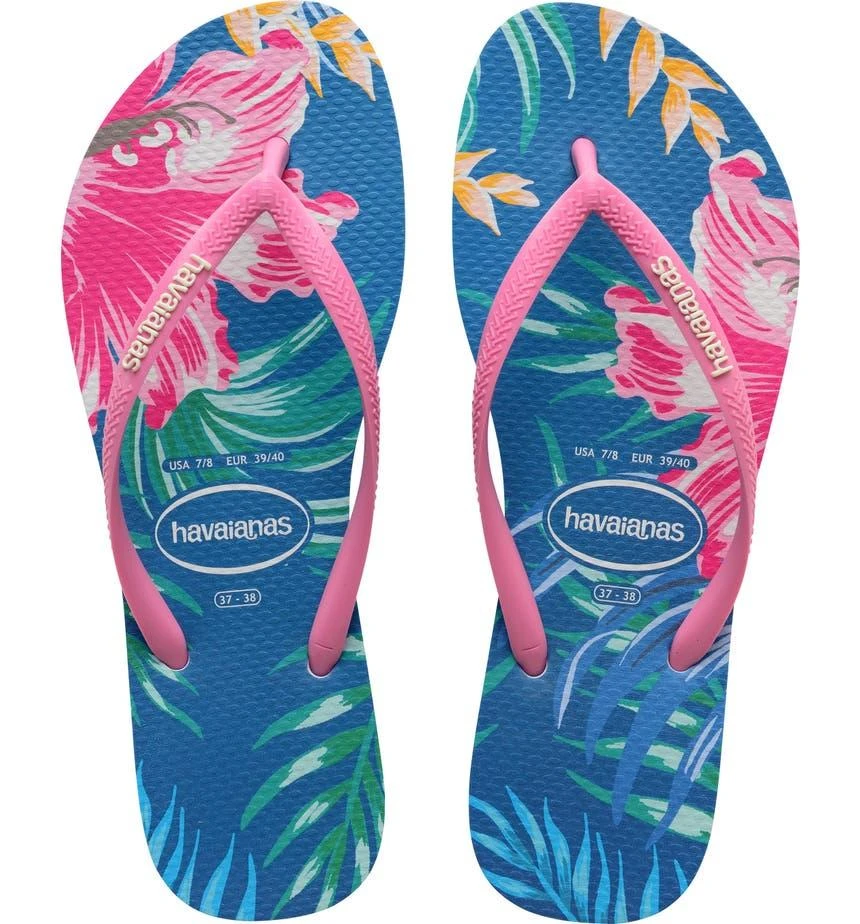 商品Havaianas|Kids' Slim Floral Flip Flop,价格¥140,第3张图片详细描述