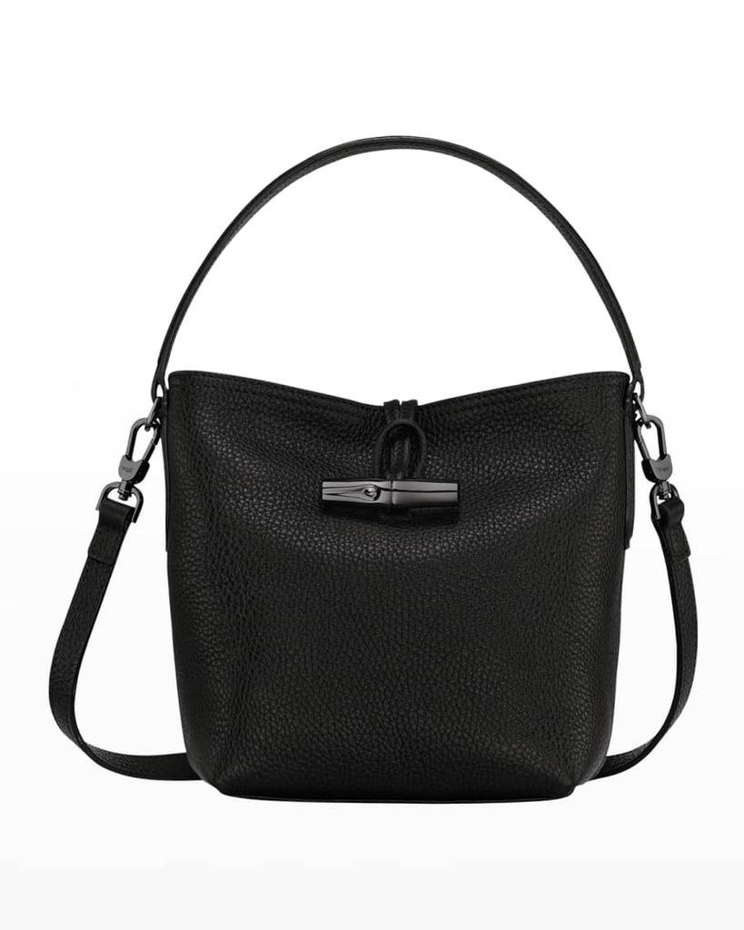 商品Longchamp|Roseau Essential Leather Bucket Bag,价格¥3658,第6张图片详细描述