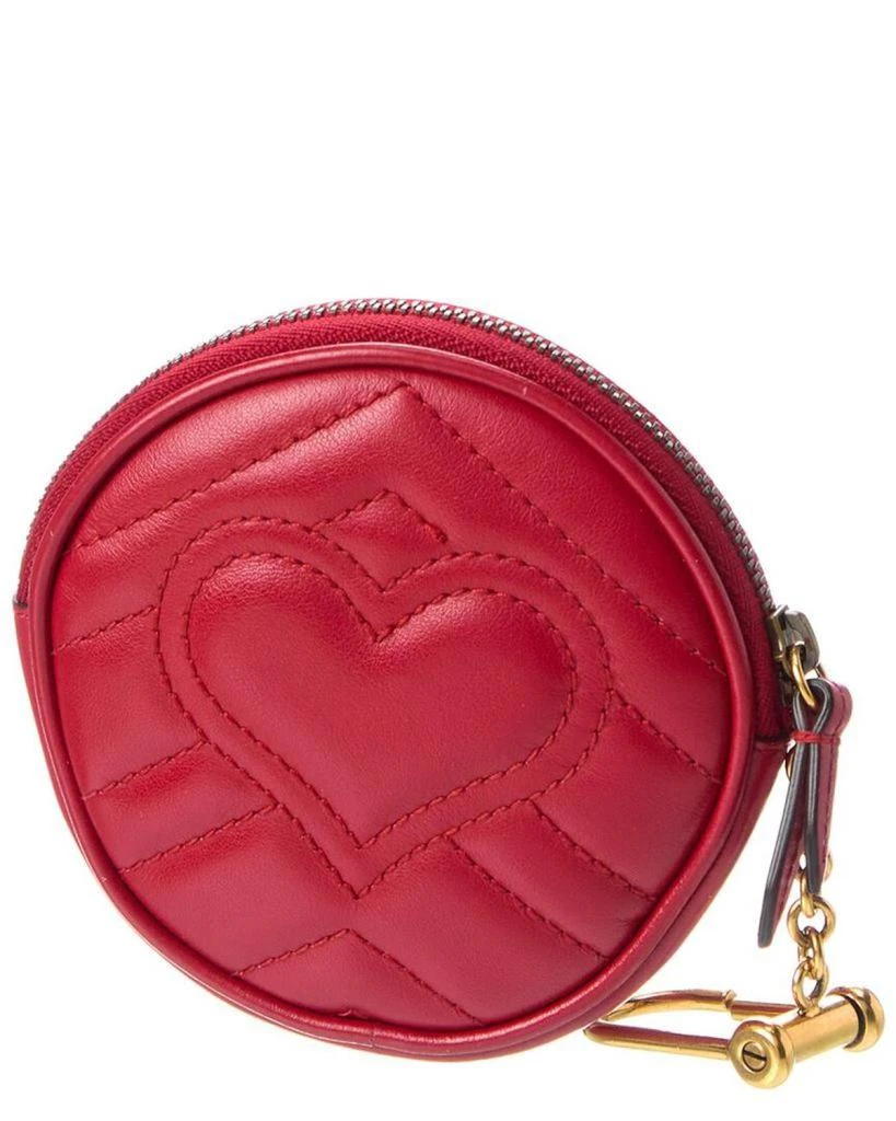 商品[二手商品] Gucci|Gucci Red Calfskin Leather Coin Purse (Authentic Pre-Owned),价格¥5783,第2张图片详细描述