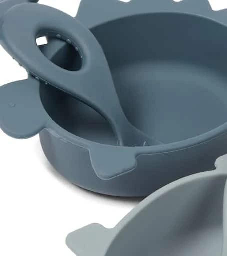 商品Liewood|Baby Evan set of 2 bowls and spoons,价格¥188,第3张图片详细描述