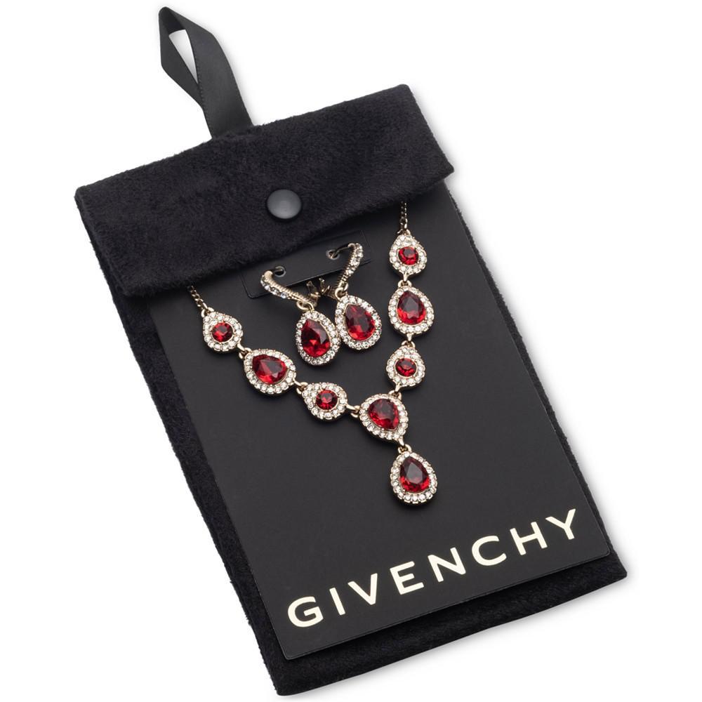 商品Givenchy|Gold-Tone 2-Pc. Crystal Halo Statement Necklace & Matching Drop Earrings,价格¥359,第4张图片详细描述