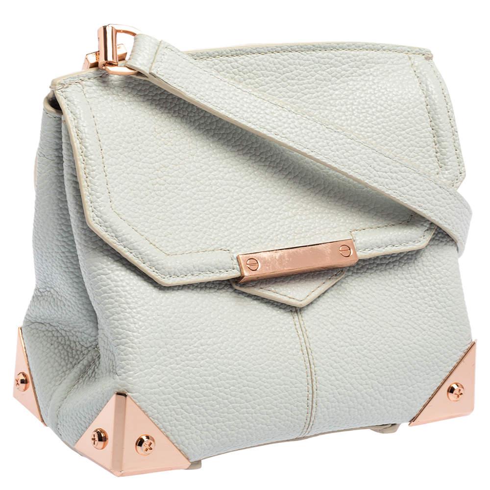 Alexander Wang Pale Blue Leather Small Marion Shoulder Bag商品第3张图片规格展示