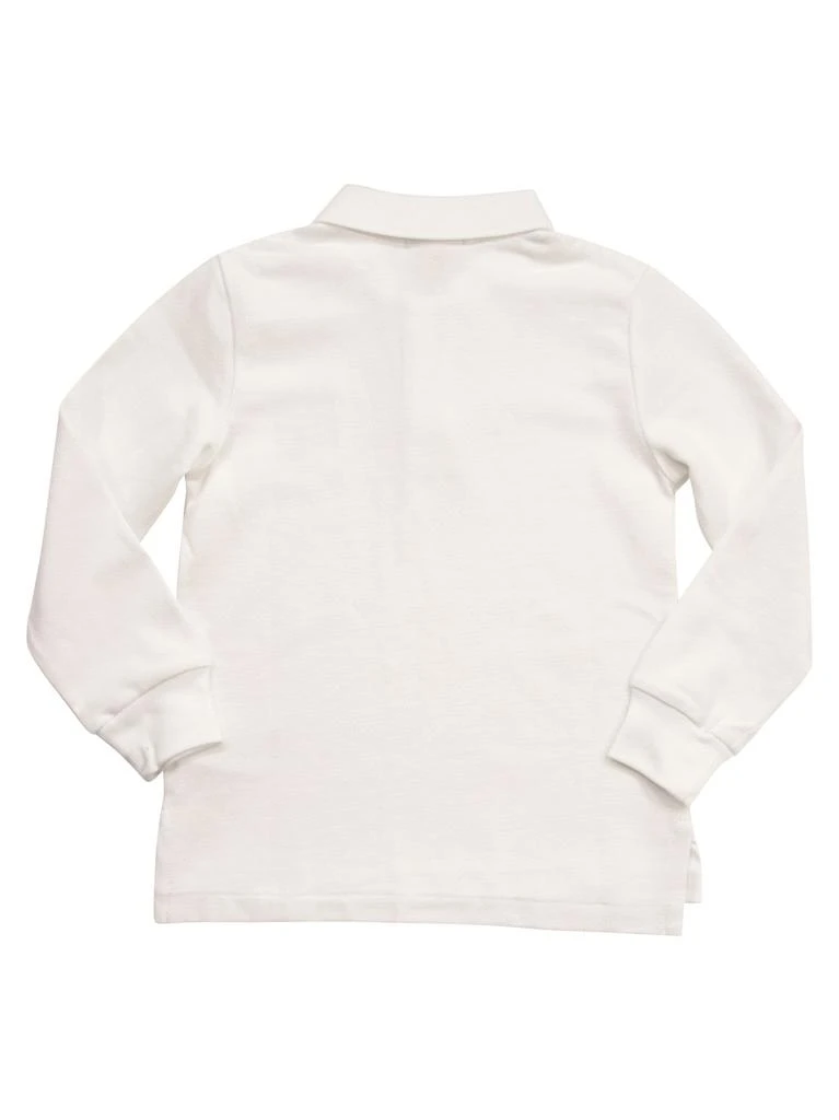 商品Ralph Lauren|Long-sleeved Pique Polo Shirt,价格¥903,第2张图片详细描述
