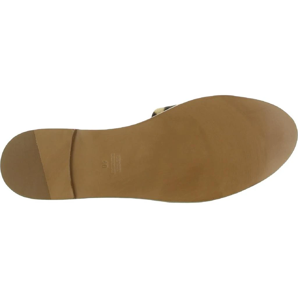 商品RED Valentino|Womens Calf Hair Peep Toe Flat Sandals,价格¥449,第2张图片详细描述