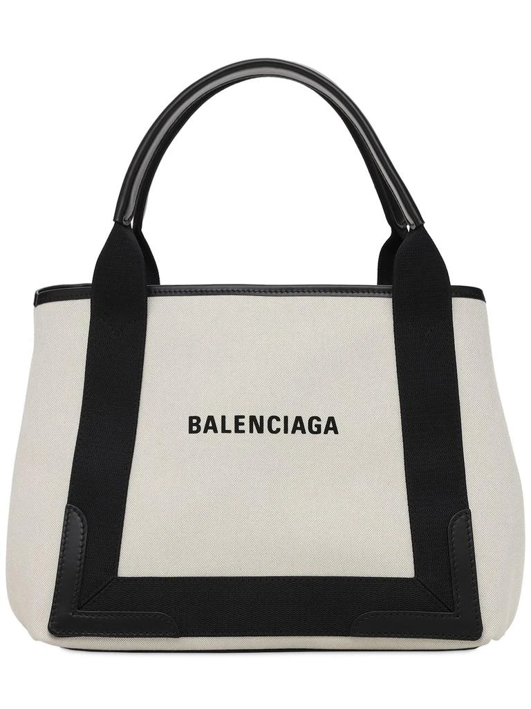 商品Balenciaga|Small Navy Cabas Canvas Bag,价格¥8894,第1张图片