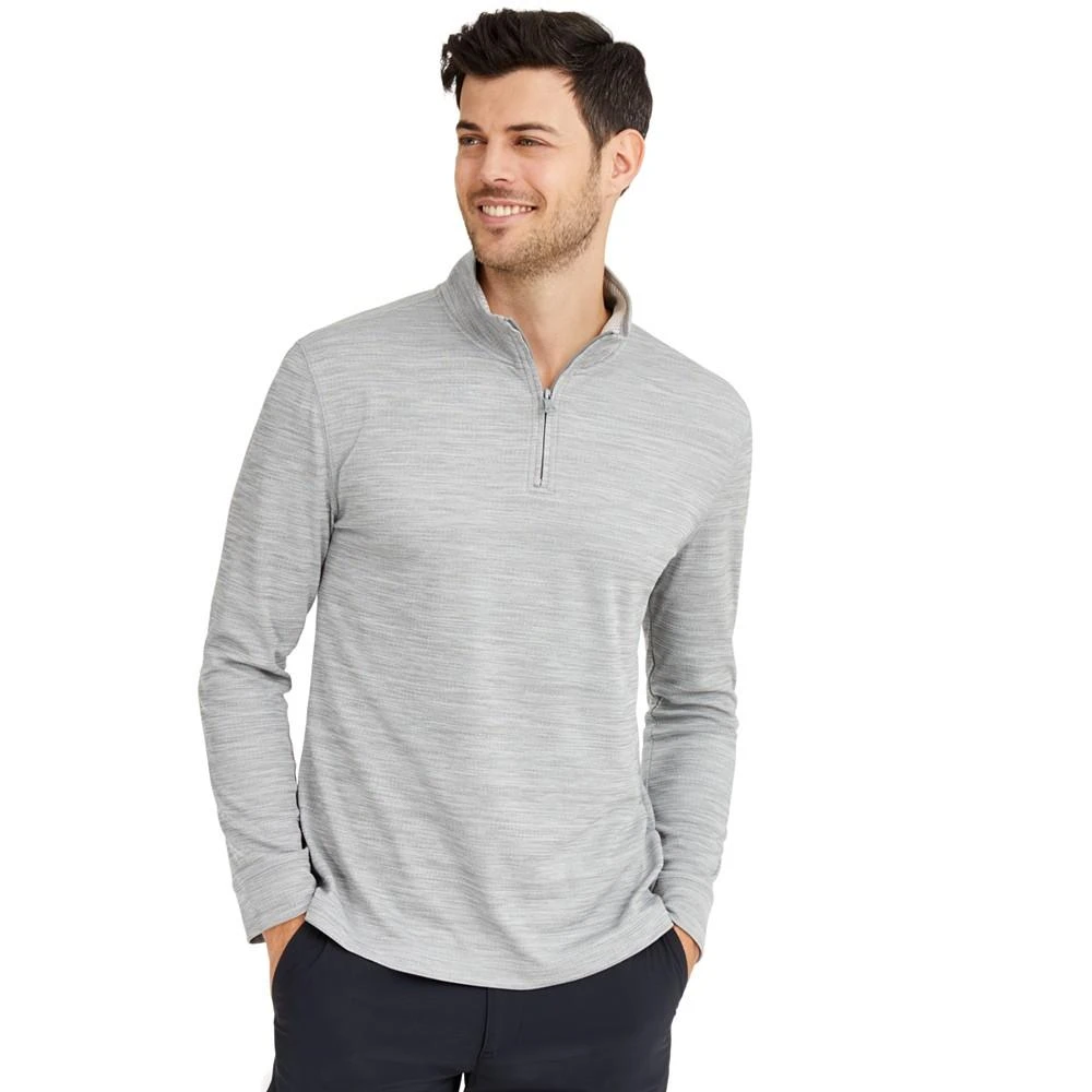 商品Club Room|Men's Quarter-Zip Tech Sweatshirt, Created for Macy's,价格¥326,第2张图片详细描述