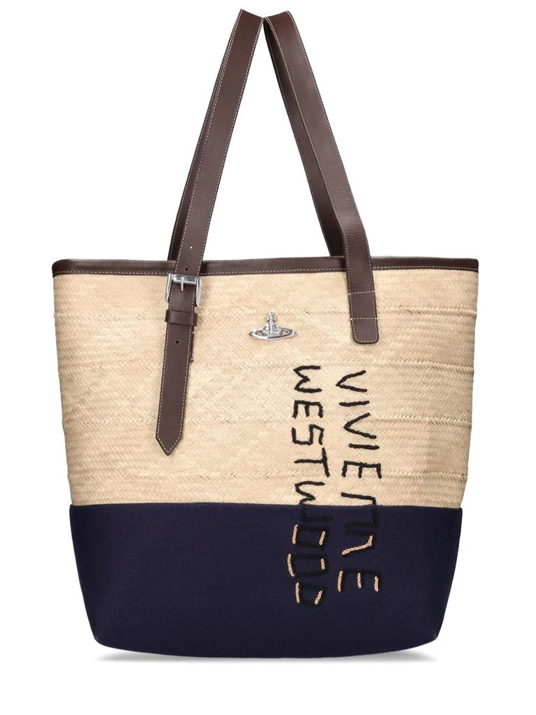 商品Vivienne Westwood|Palm Leaf Tote Bag,价格¥2059,第1张图片