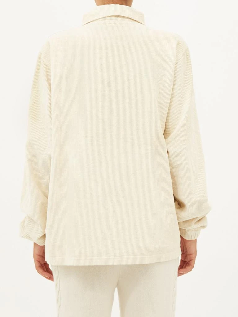 商品Les Tien|Yacht corduroy half-zip sweatshirt,价格¥1119,第5张图片详细描述