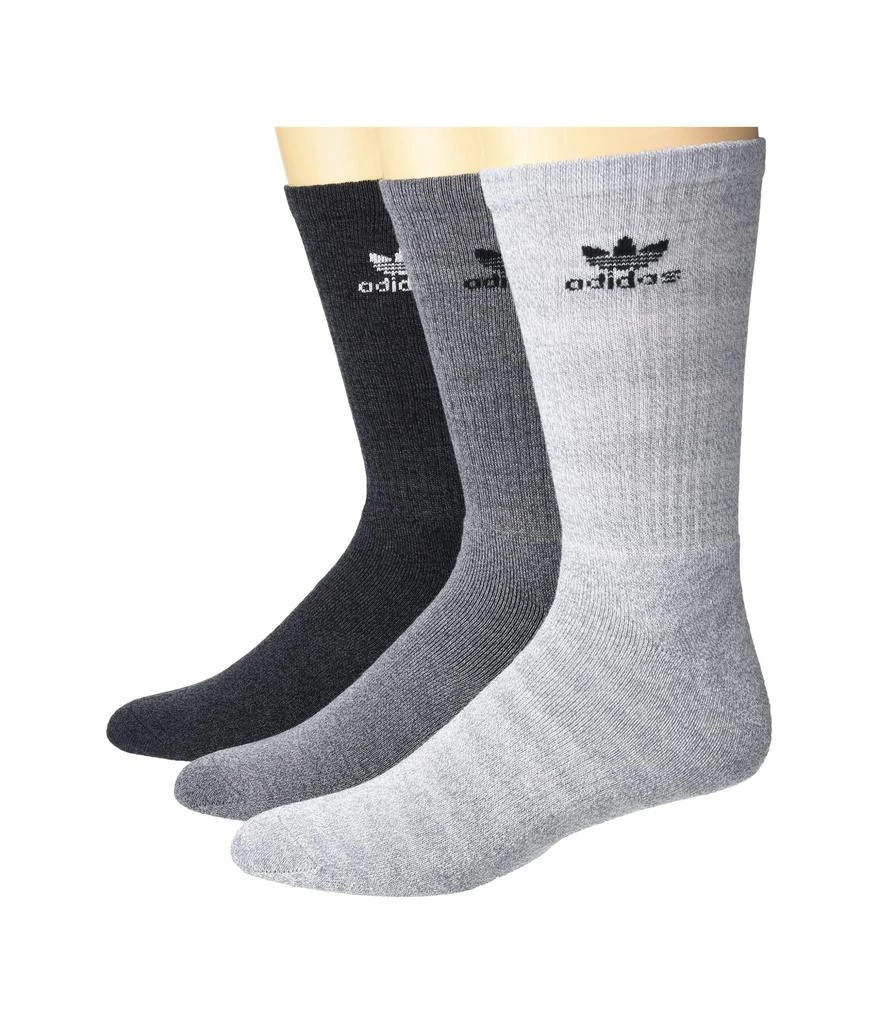 商品Adidas|Originals Trefoil Crew Socks 6-Pack,价格¥114,第1张图片