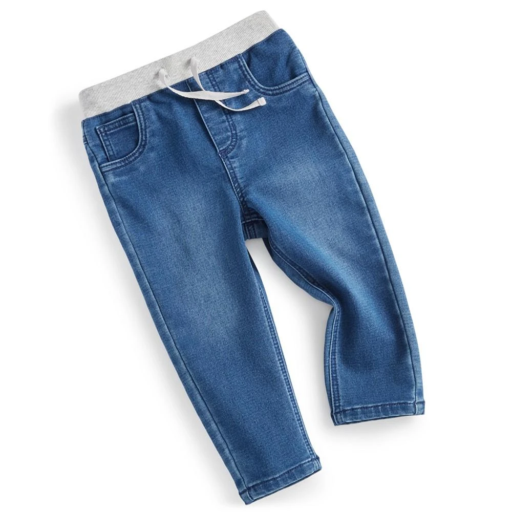 商品First Impressions|Baby Boys Authentic Wash Knit Jeans, Created for Macy's,价格¥176,第1张图片