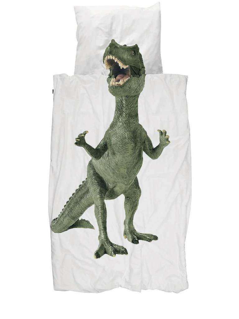 商品SNURK|Dinosaur Organic Cotton Duvet Cover Set,价格¥323,第1张图片