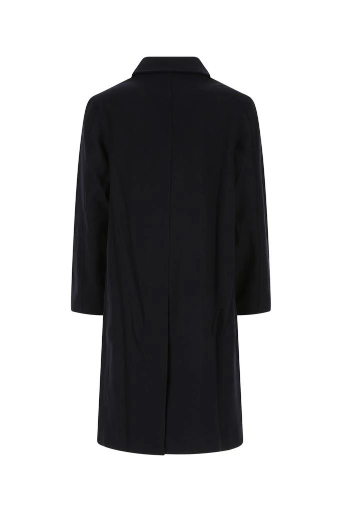 商品Studio Nicholson|Midnight blue wool blend Mondial coat,价格¥3932,第1张图片