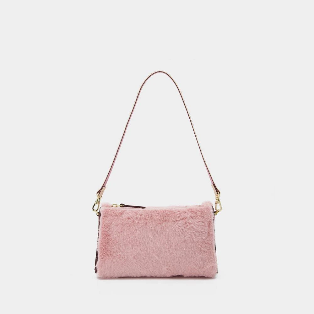 商品Manu Atelier|Manu Atelier Faux-Fur Detailed Zipped Shoulder Bag,价格¥1664,第1张图片