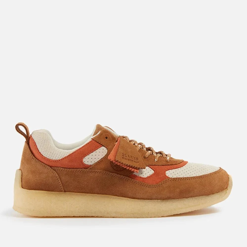 商品Clarks|Clarks Originals X Ronnie Fieg Lockhill Suede and Mesh Trainers,价格¥827,第1张图片