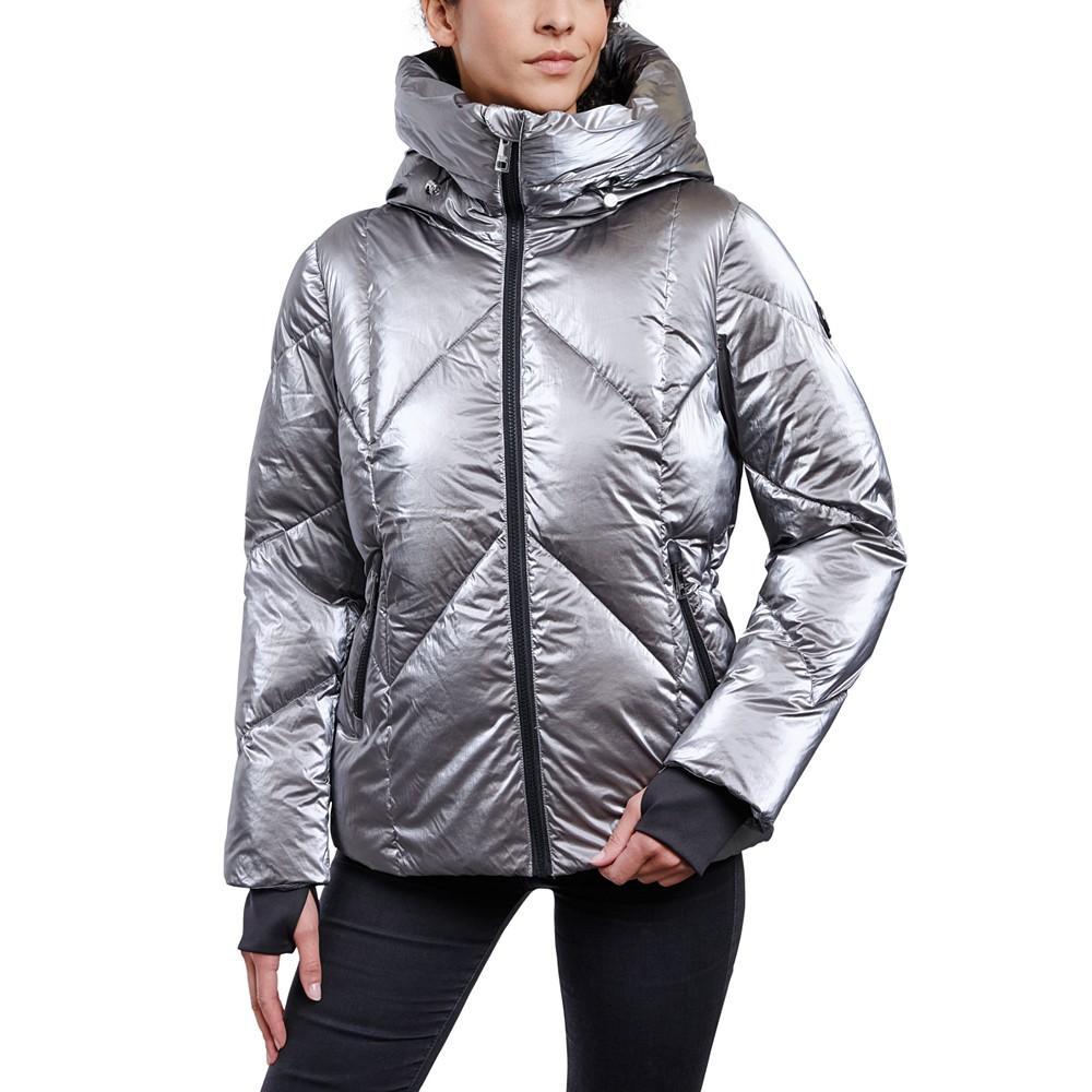 商品Michael Kors|Women's Shine Hooded Puffer Coat,价格¥824,第1张图片