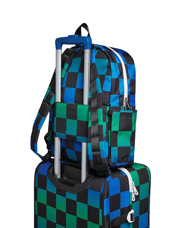 商品STATE|Kane Kids Unisex Ombré Checkered Travel Backpack,价格¥704,第4张图片详细描述