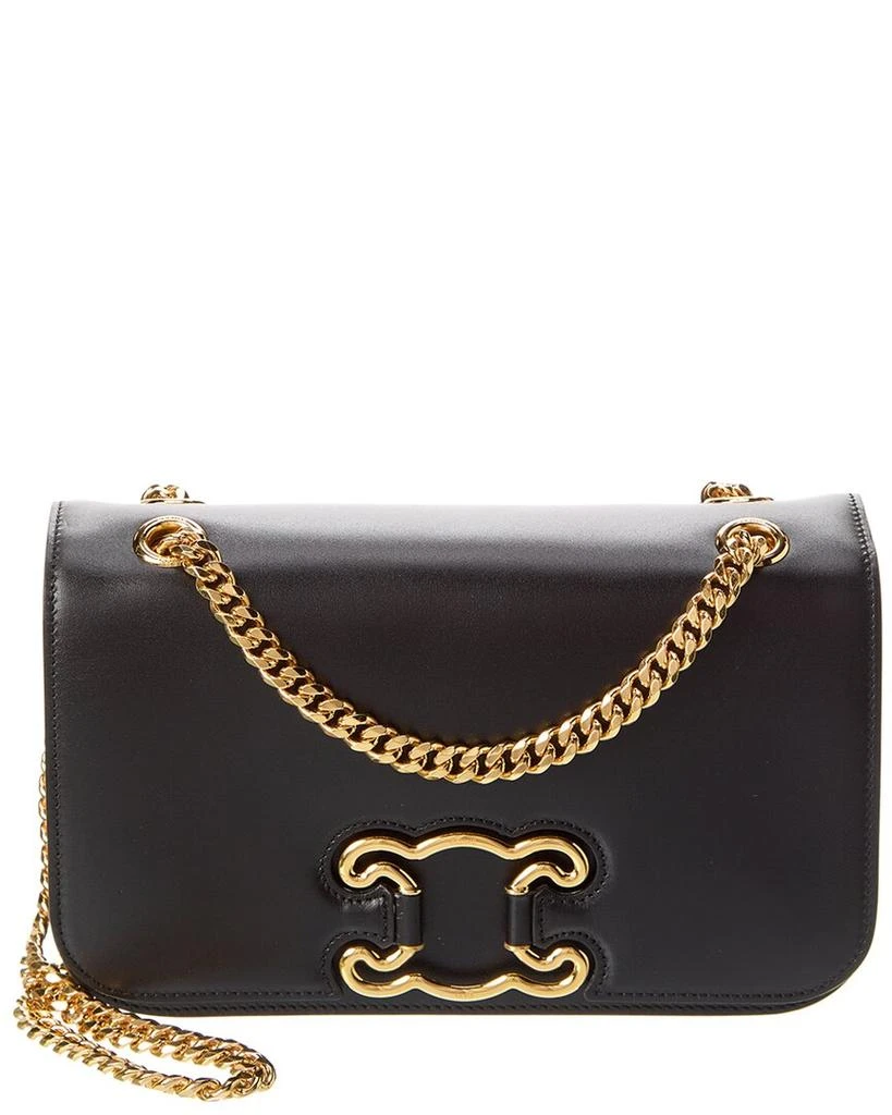 商品Celine|CELINE Triomphe Frame Medium Leather Shoulder Bag,价格¥21873,第1张图片