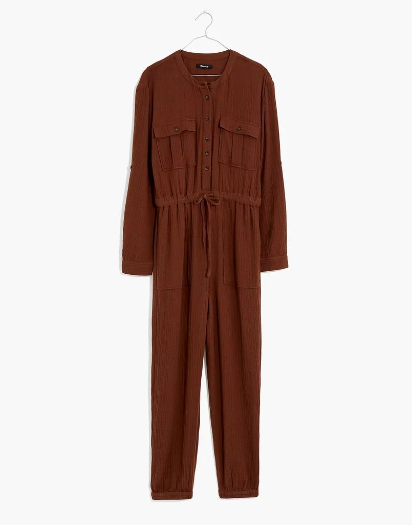 商品Madewell|Lightspun Tapered-Leg Jumpsuit,价格¥236,第5张图片详细描述