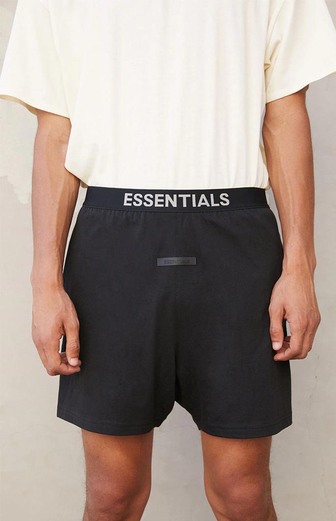 商品Essentials|Black Lounge Shorts,价格¥218,第7张图片详细描述