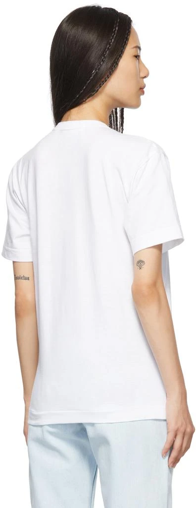 商品Comme des Garcons|White Heart Patch T-Shirt,价格¥573,第3张图片详细描述