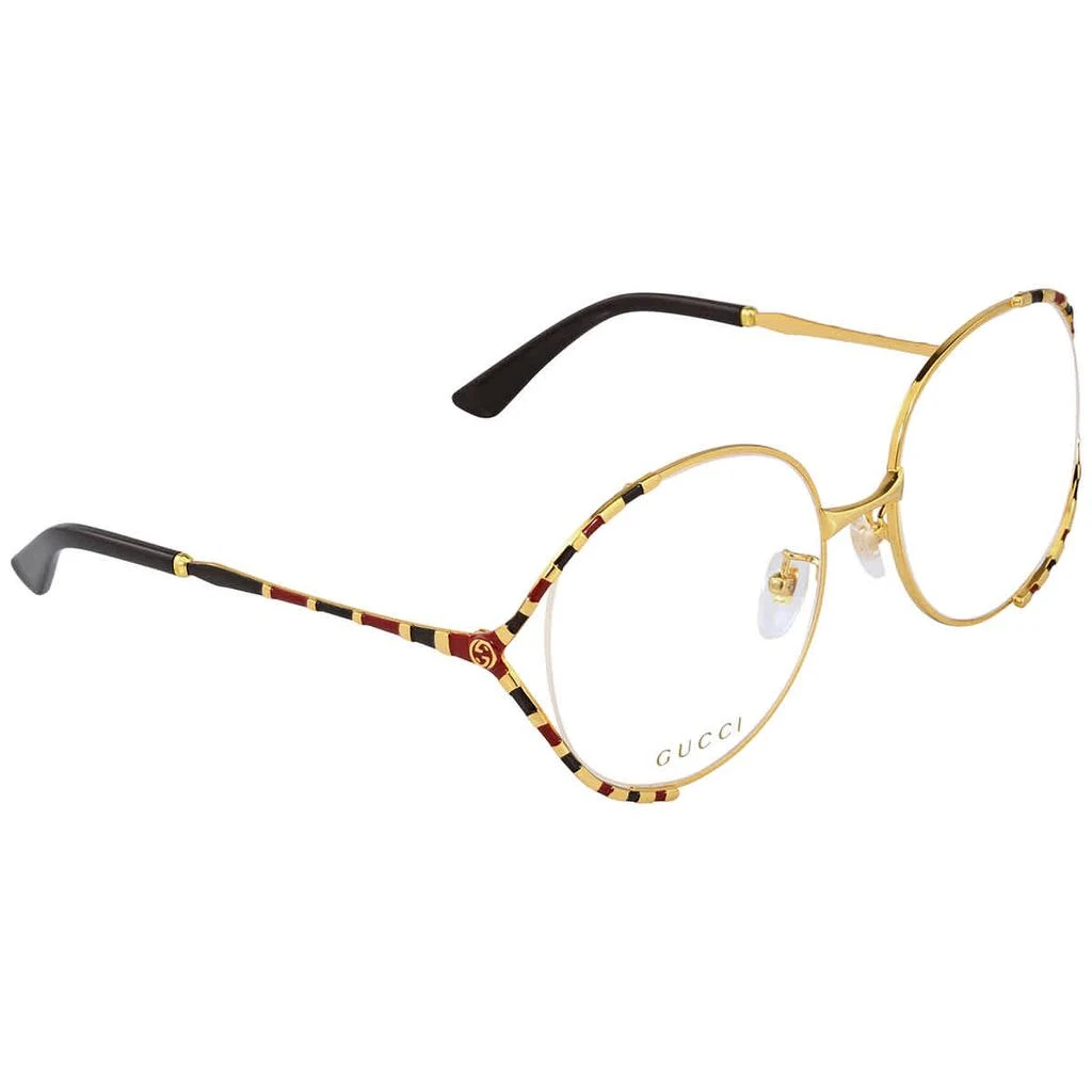 商品Gucci|Demo Round Ladies Eyeglasses GG0596OA 003 58,价格¥879,第3张图片详细描述