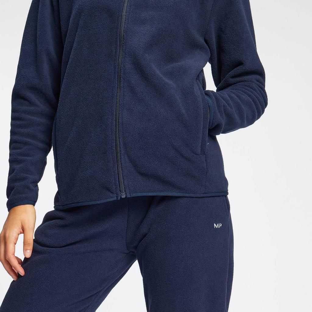 商品Myprotein|MP Women's Essential Fleece Zip Through Jacket - Navy,价格¥123-¥296,第7张图片详细描述