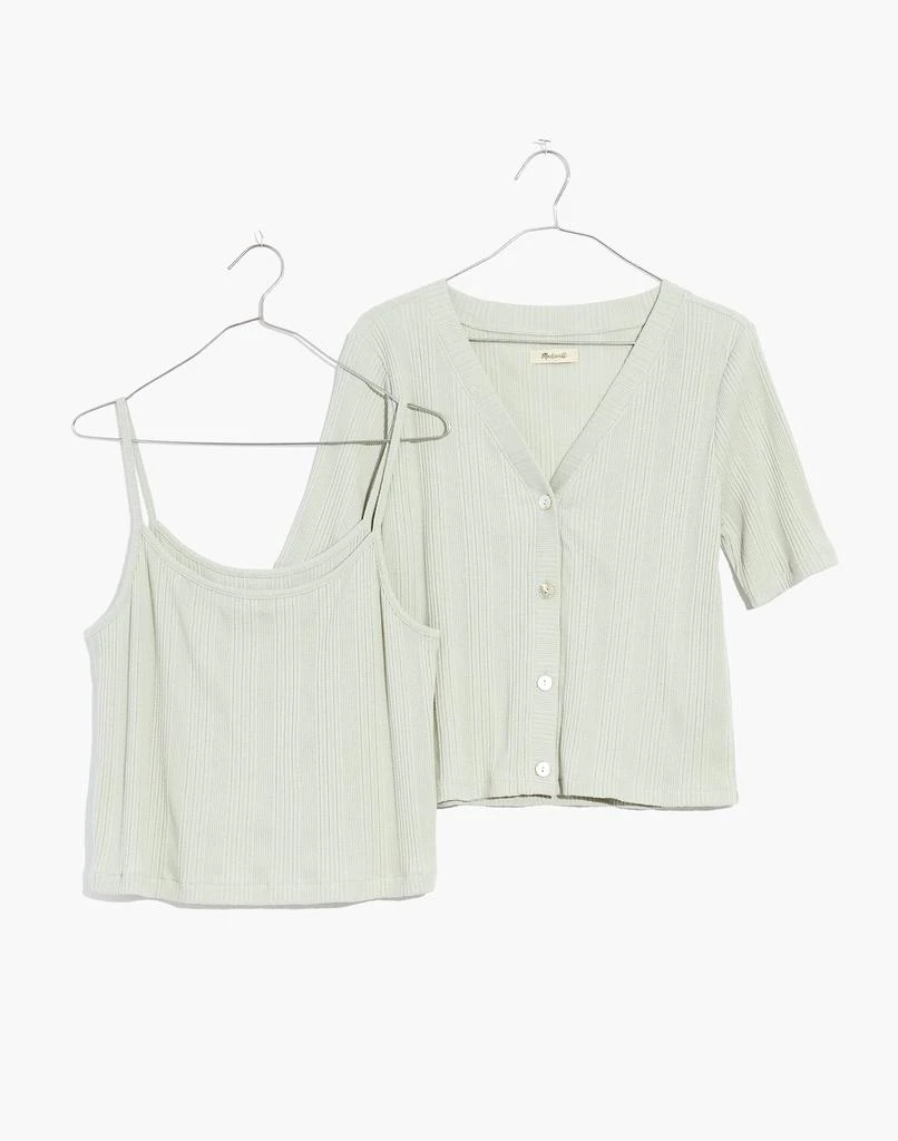 商品Madewell|Pointelle Cardigan Twin Set,价格¥511,第5张图片详细描述