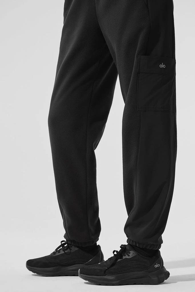 商品Alo|Polar Fleece Wintry Mix Pant - Ivory,价格¥1204,第4张图片详细描述