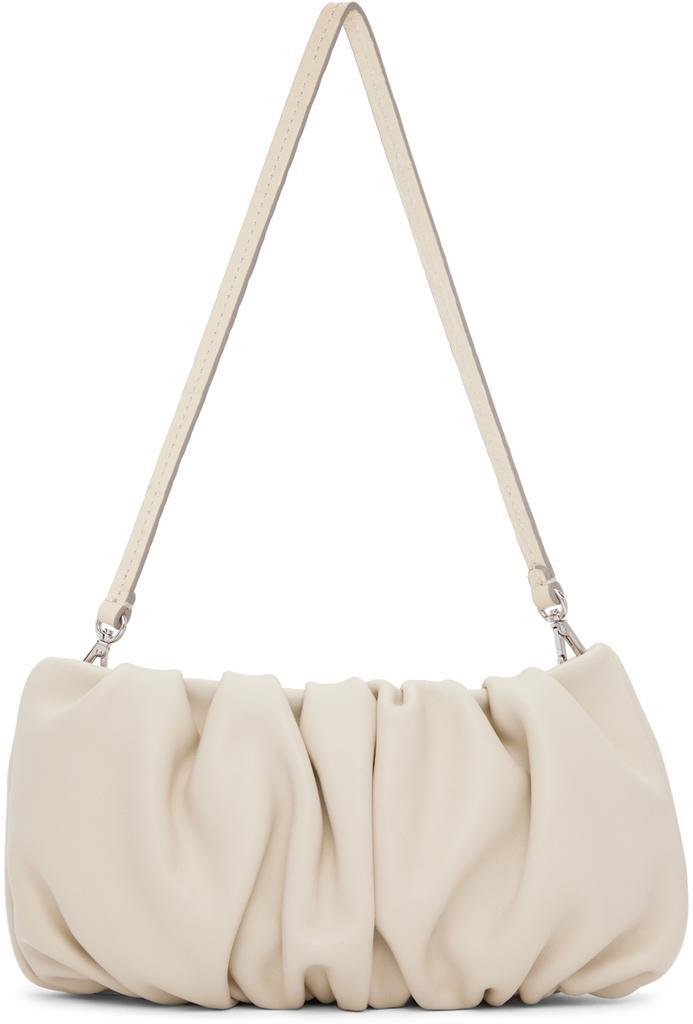 商品Staud|Off-White Bean Shoulder Bag,价格¥958,第1张图片