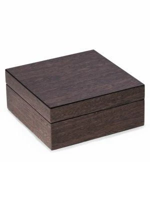 商品Bey-Berk|High Lacquered Italian Veneer 6 Watch Box,价格¥1053,第2张图片详细描述