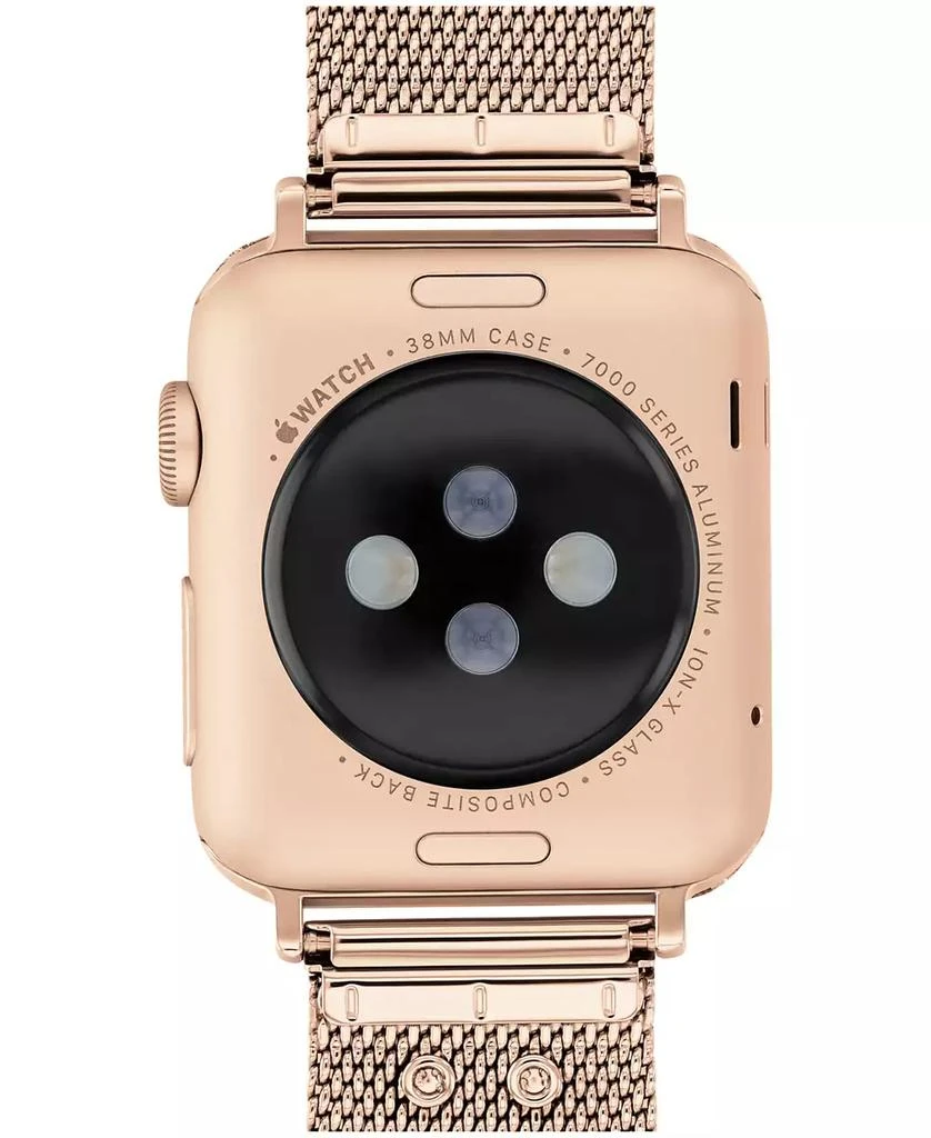 商品Coach|Rose Gold-Tone Stainless Steel Mesh Bracelet for 38, 40, 41mm Apple Watch,价格¥965,第4张图片详细描述